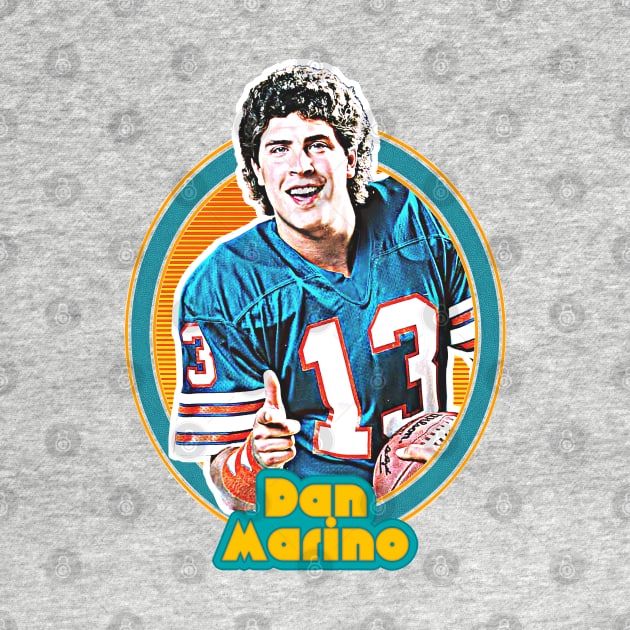 Dan Marino / Retro 80s Football Fan Design by DankFutura